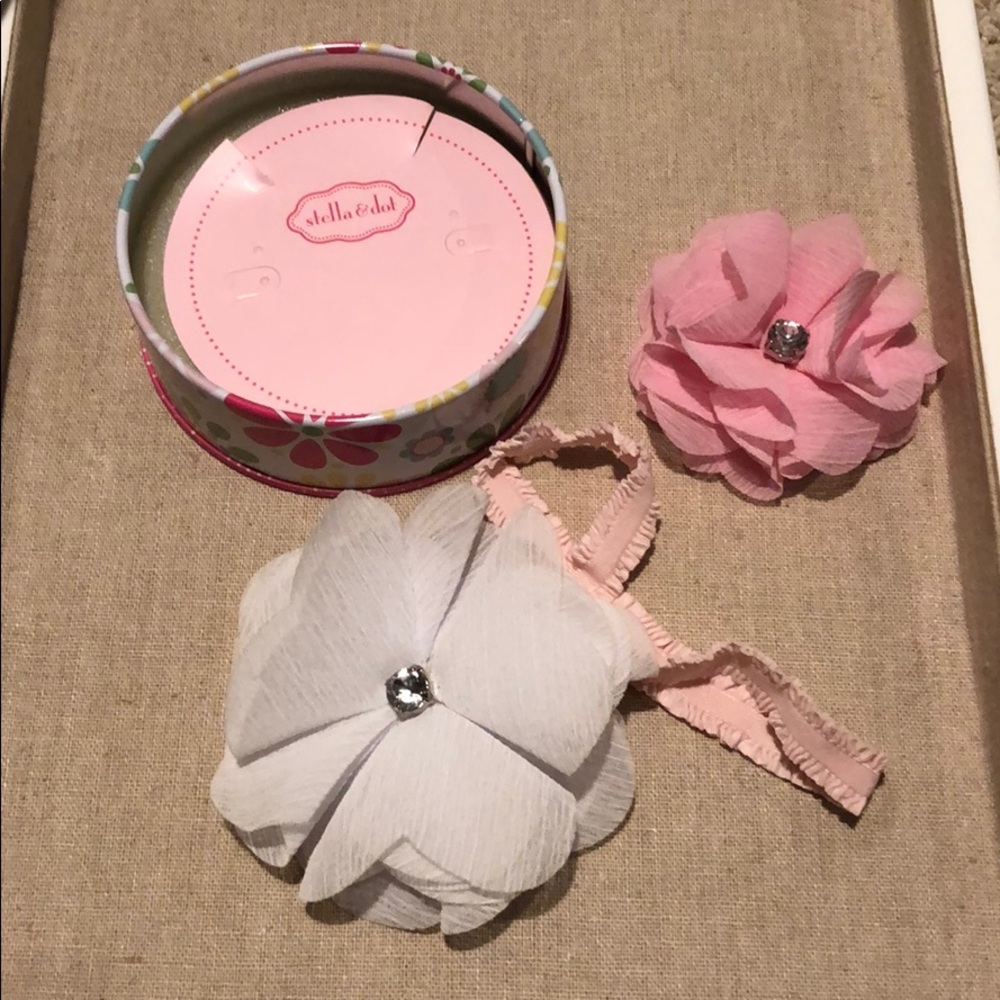 Stella & Dot girls Gracie headband and barrette